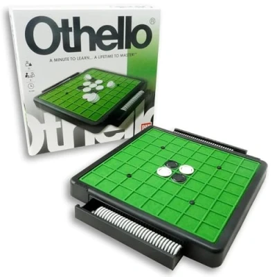 Imagen de BANDAI Othello Clásico Juego de Mesa MH80052 Multicolor Domina el Tablero con Othello: Estrategia y Emoción en Cada Movimiento.