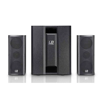 Imagen de LD Systems DAVE 8 ROADIE Sistema de PA activo portátil con mezclador 3 canales