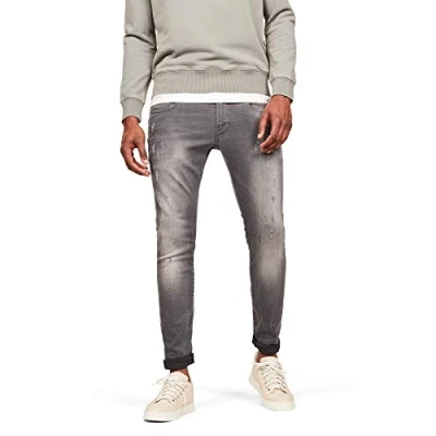Imagen de G STAR Revend Skinny, Vaqueros para Hombre, Gris (lt Aged Destroy 51010 6132 1243), 33W / 32L