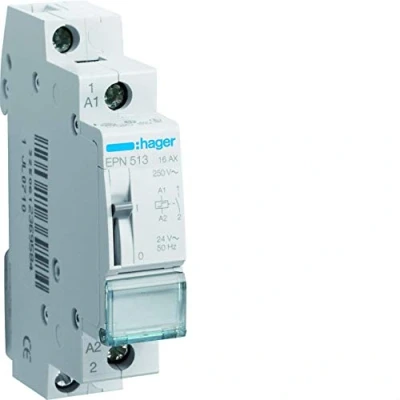 Imagen de Hager EPN513 Telerruptor 24v 16a 1na
