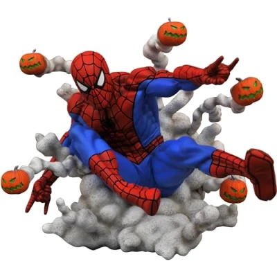 Imagen de Diamond Select Toys Marvel Gallery Pumpkin Bomb Spider Man PVC 16cm (1/8) Statue, Liso, Color Mehrfarbig, Small (699788839027)