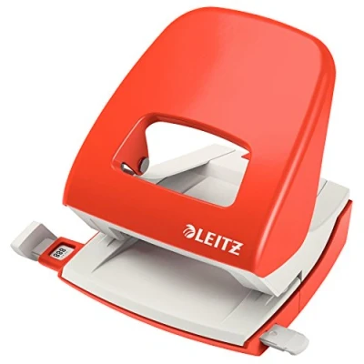 Imagen de Leitz NeXXt 50081001 Perforadora (2 agujeros), 30 hojas de capacidad, Rojo claro,