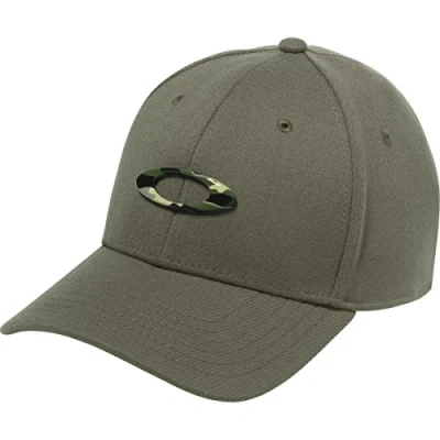 Imagen de Oakley Tincan Cap Gorra Logo Metal, Hombre, Verde, L XL