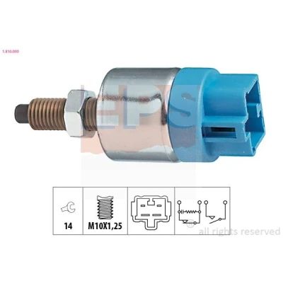 Imagen de EPS 1.810.090 Interruptor luces freno mecánico M10X1,25 Made in Italy OE Equivalent LEXUS: IS 2, TOYOTA: Previa / Estima II, Yaris I Hatchback