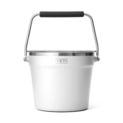 Imagen de YETI Cubo para bebidas, color blanco