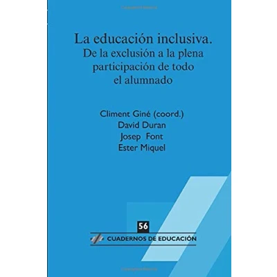Imagen de Educación inclusiva: de la exclusión a plena participación todo el alumnado (Cuadernos Educación)