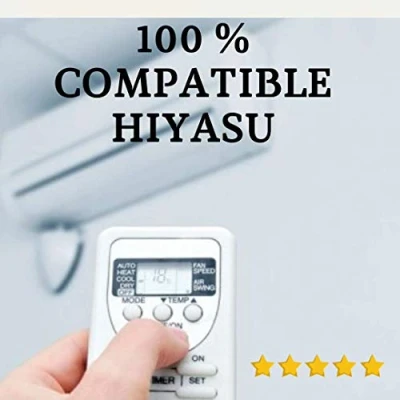 Imagen de Mando HIYASU a Distancia Compatible 100% con Aire Acondicionado Entrega en 24 48 Horas.