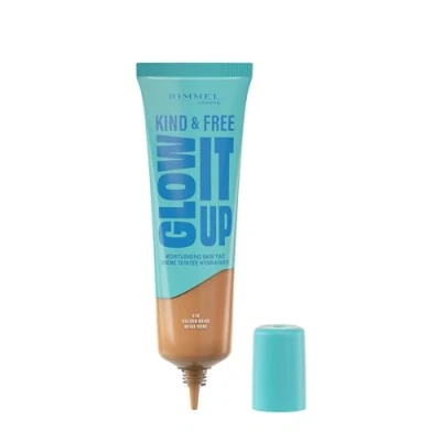 Imagen de Rimmel Kind &amp; Free Glow it up Base de Maquillaje Líquida Golden Beige 210 30ml
