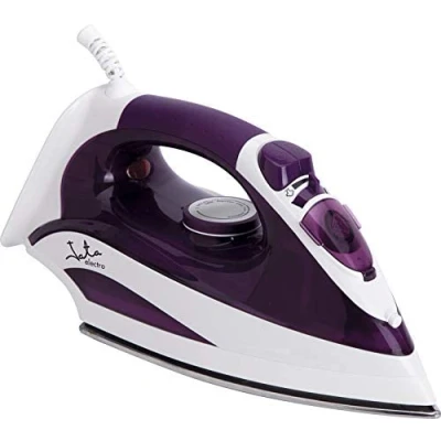 Imagen de Jata PL225 Plancha de Vapor, Suela Acero Inoxidable, 2200 W, vapor vertical y regulable, Golpe 160 g/min, Termostato regulable temperatura, Autolimpieza, Antical, Antigoteo