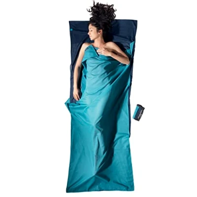 Imagen de Cocoon Saco de Dormir algodón travelsheet Tuareg Egipcio/Laguna
