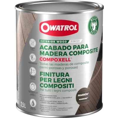 Imagen de OWATROL ACABADO PROTECTOR MADERA COMPOXELL MARRON 2,5 LT