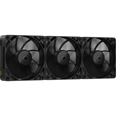 Imagen de CORSAIR iCUE LINK RX120 MAX 120mm PWM Ventilador Grueso Alta Presión Estática Polímero de Cristal Líquido Rodamiento Magnético Cúpula Único Negro