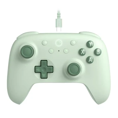 Imagen de 8Bitdo Ultimate 2C Wired Controller for Windows PC and Android, with 1000Hz Polling Rate, Hall Effect Joysticks Triggers, Remappable L4/R4 Bumpers (Green)