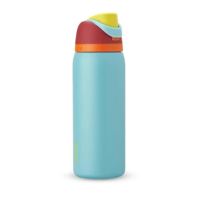 Imagen de Owala FreeSip Botella agua acero inoxidable con pajita, 945 ml térmica a prueba de fugas para el deporte y los viajes, sin BPA, Summer Sweetness