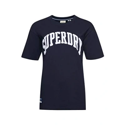 Imagen de Superdry W1010622a Camiseta, Azul Oscuro, S para Mujer