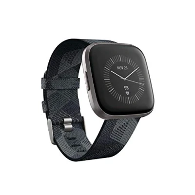 Imagen de Fitbit Versa 2 Health &amp; Fitness Smartwatch SE (NFC), Charcoal Iron Mist Grey Aluminum