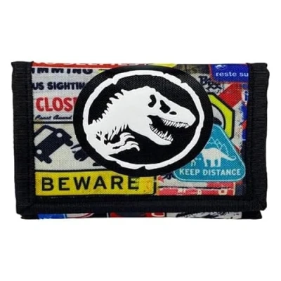 Imagen de Jurassic World Billetera, Monedero, Cartera, Complementos, Multicolor, Unisex, Producto Oficial (CyP Brands)