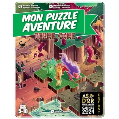 Imagen de Blackrock Games espíritu Animal Viaje a Tierra, Color marrón, 46 x 54 cm (Game Flow Mon Puzzle Aventure Voyage en Terre Ocre)