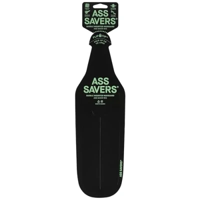 Imagen de ASS SAVERS Asb 1 wht Guardabarros para Bicicleta, Unisex, Blanco, Big