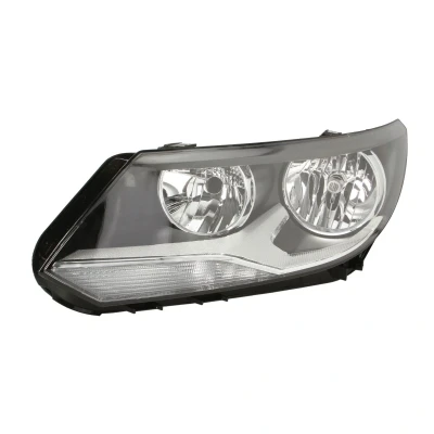 Imagen de ALKAR 2745136 Faros izquierda H15, W5W, PY21W, H7 con luz diurna electromotor Carcasa interior negro VOLKSWAGEN: Tiguan I