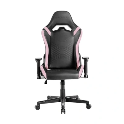 Imagen de Mars Gaming MGC PRO, Silla Profesional, Acabado Cuero PU, Reposabrazos 2D y Respaldo Reclinable 135, Cojines Lumbar Cervical Soft Touch, Ruedas XL Pistón Gas Clase 4, Rosa