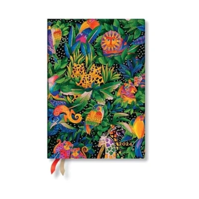 Imagen de Jungle Song (Whimsical Creations) Midi 12 month Dayplanner 2024