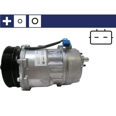 Imagen de MAHLE ORIGINAL ACP 79 000S Compresor de Aire Acondicionado SD7V16 12 PAG 46 R 134 a con junta anular VOLKSWAGEN: TRANSPORTER 4, 4 Bus