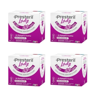 Imagen de Lady P Protector de bolsillo algodón 100% biodegradable, 4 paquetes 24 unidades (total 96)