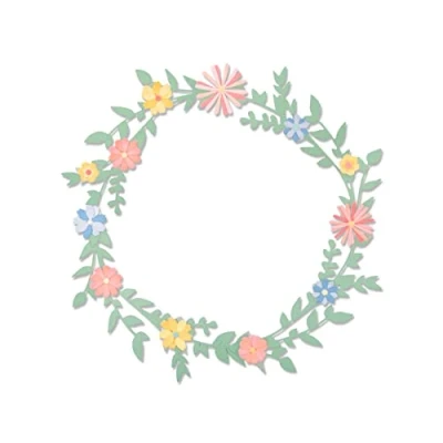 Imagen de Sizzix Set de Troqueles Thinlits 9 pzas 664380 Follaje Primavera by Pete Hughes, Multicolor, Talla única