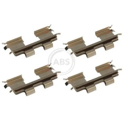 Imagen de A.B.S. 1667Q Kit de accesorios, pastillas frenos OPEL: Corsa C Hatchback, SSANGYONG: Rexton / 2, Musso SUV, Korando II HYUNDAI: Tucson