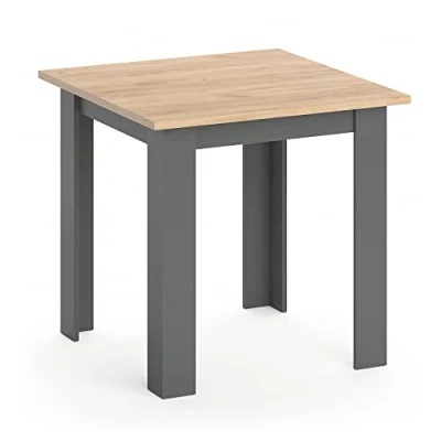 Imagen de Vicco Mesa de Comedor Karlos, Roble Dorado/Antracita, 80 x cm
