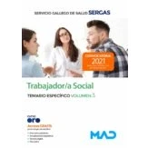 Imagen de Trabajador/a Social Del Servicio Gallego De Salud. Temario Específico