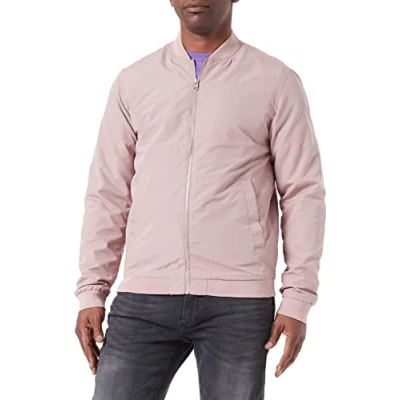 Imagen de JACK &amp; JONES Jjeroy Bomber Jacket Chaqueta Bomber, Deauville Mauve, L Hombre