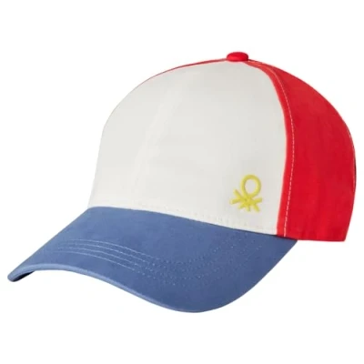 Imagen de United Colors of Benetton Gorra para niños, Talla: 7 8y, Blue