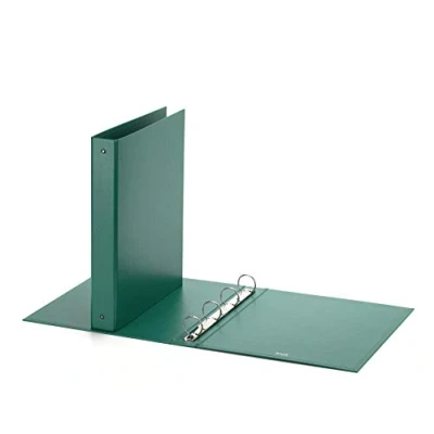 Imagen de Favorit Caja de 10 carpetas Europa, 22 x 30 cm, 4 anillos redondos mm, verde