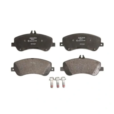 Imagen de DELPHI LP2146 Juego de pastillas freno preparado para indicador desgaste Chapa antichirridos con accesorios MERCEDES BENZ: GLK