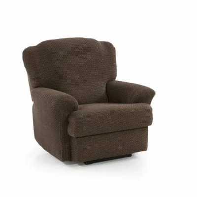 Imagen de SOFASKINS® Funda para Sillon Relax reclinable, súper elástica, Sofa con diseño Exclusivo, Transpirable y Duradera, sofá fácil de Colocar. Medida 70 90Cm. Color Ante