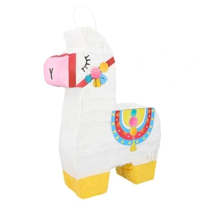 Imagen de Boland 30987 Piñata llama, 45 x 33 8 cm, alpaca, decoración colgante, para cumpleaños, fiesta temática y carnaval