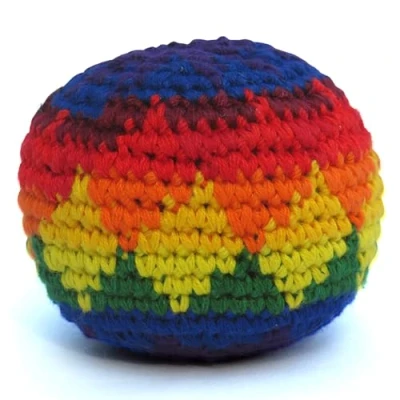Imagen de Hacky Sack, sacos de punto, pelotas malabares, Haki, bolas patada (sola bola)