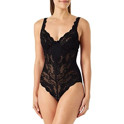 Imagen de Body para mujer Sassa 00904, liso, talla 90B, negro (negro 00500)