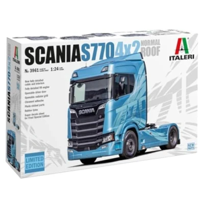 Imagen de Italeri 3961 Scania 770 4x2 Normal Roof, Escala 1:24, Model Kit, Modelo de Plástico para Montar, Modelismo, IT3961