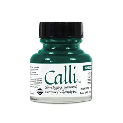 Imagen de Daler Rowney CALLI Calligraphy Ink 29.5ml GREEN by