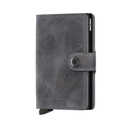 Imagen de Secrid Miniwallet Vintage Grey Black Grabado gratuito