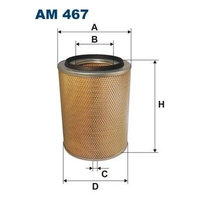 Imagen de Filtro de aire FILTRON AM467