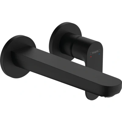 Imagen de hansgrohe Rebris S Grifo monomando de lavabo empotrado con caño 20 cm, negro mate, 72528670