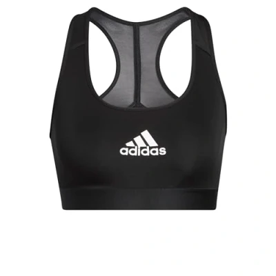 Imagen de adidas Performance Sujetadores deportivos con sujeción media, Mujer, Talla: XXSxA C, Black