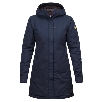Imagen de FJALLRAVEN 89644 555 Kiruna Padded Parka W Jacket Mujer Dark Navy Tamaño XXL