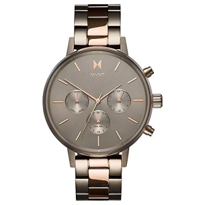 Imagen de MVMT Reloj Analógico de Cuarzo para mujer con Correa en Acero Inoxidable color oro rosado D FC01 TIRG