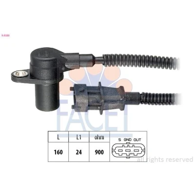 Imagen de FACET 9.0827 Sensor de Cigueñal MINI: Hatchback, BMW: X1