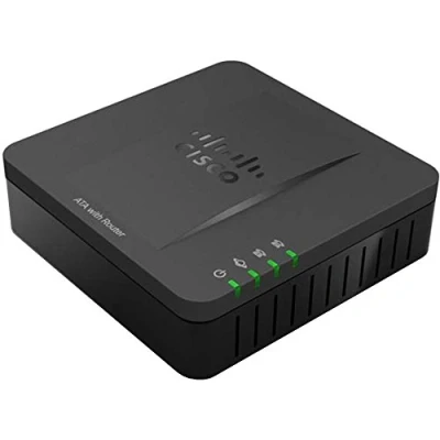 Imagen de Cisco ATA para pequeñas empresas SPA122 con enrutador (renovado)